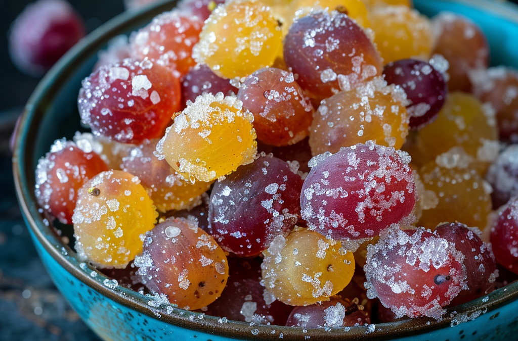 Candied Grapes