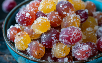 Candied Grapes